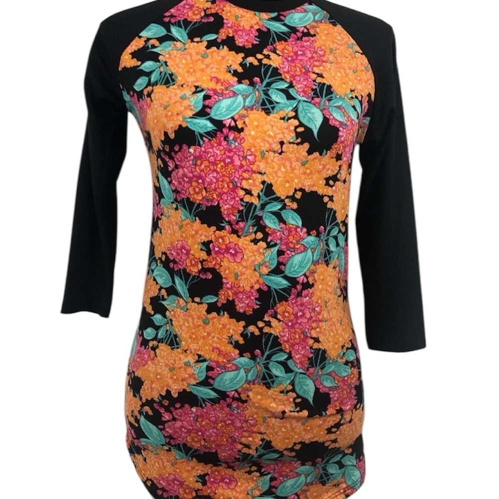 LulaRoe Randy Shirt (Floral) (NWOT) (Size: Small)